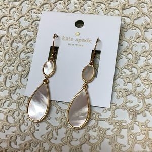 🌸Kate Spade Mother of Pearl Earrings